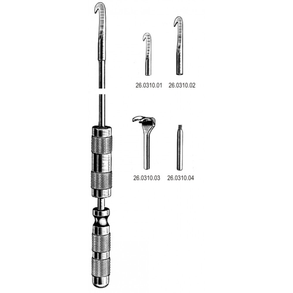 Kuentscher Nail Extractor w/2 Hooks 63cm – Surgix Instruments