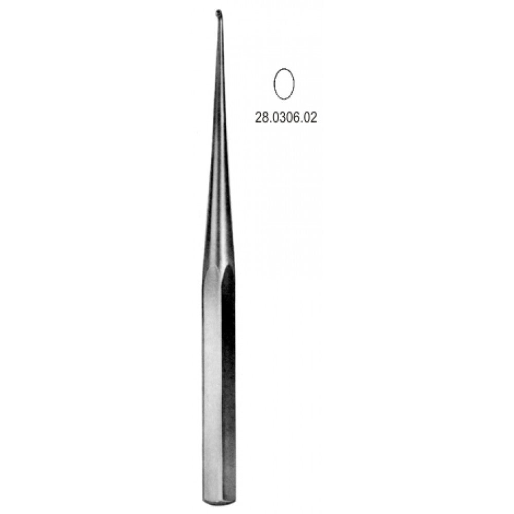 Bruns Bone Curette s/handle 23cm, Fig.2 – Surgix Instruments