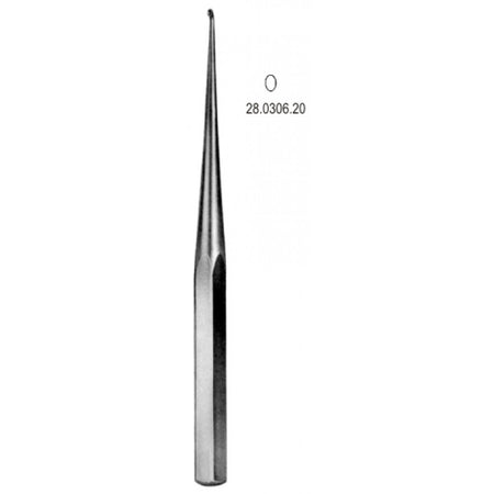 Bruns Bone Curette s/handle 23cm, Fig.00 – Surgix Instruments