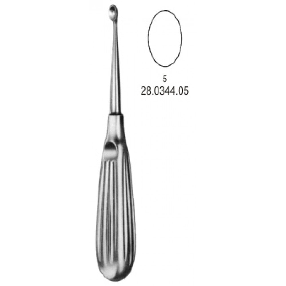 Volkmann Bone Curette 17cm, Fig.5 – Surgix Instruments