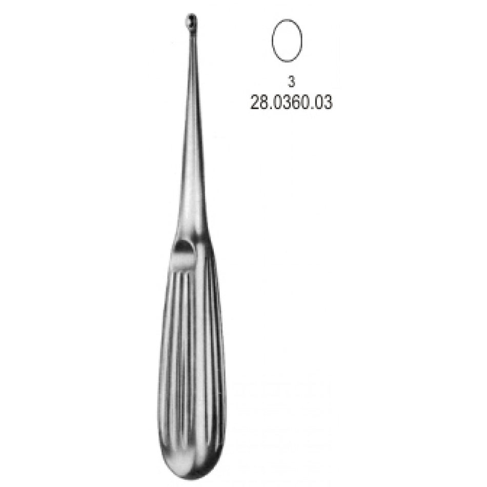 Spratt Bone Curette 16.5cm, Fig.3 – Surgix Instruments