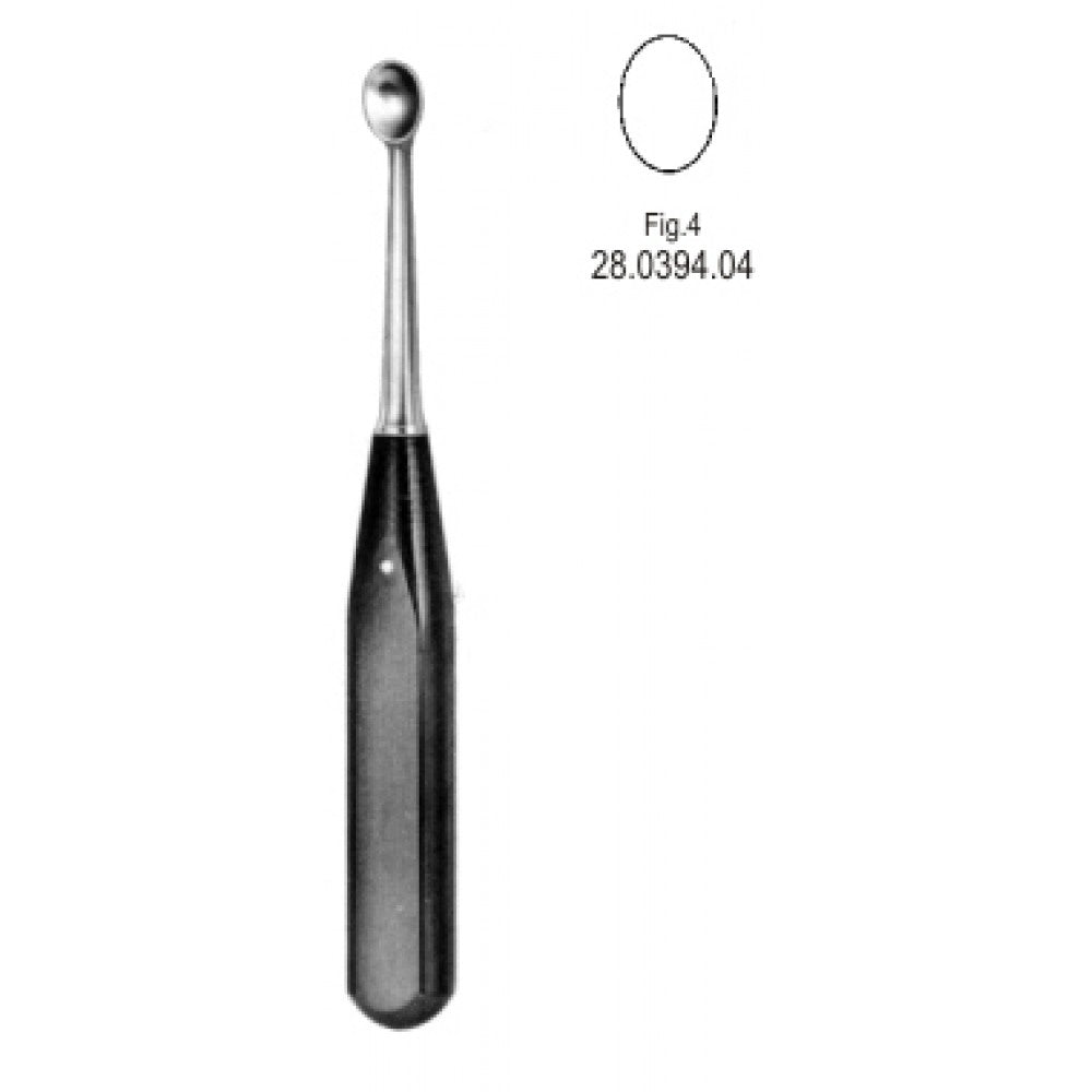 Volkmann Bone Curette Ferrozel 17cm Fig.4 – Surgix Instruments