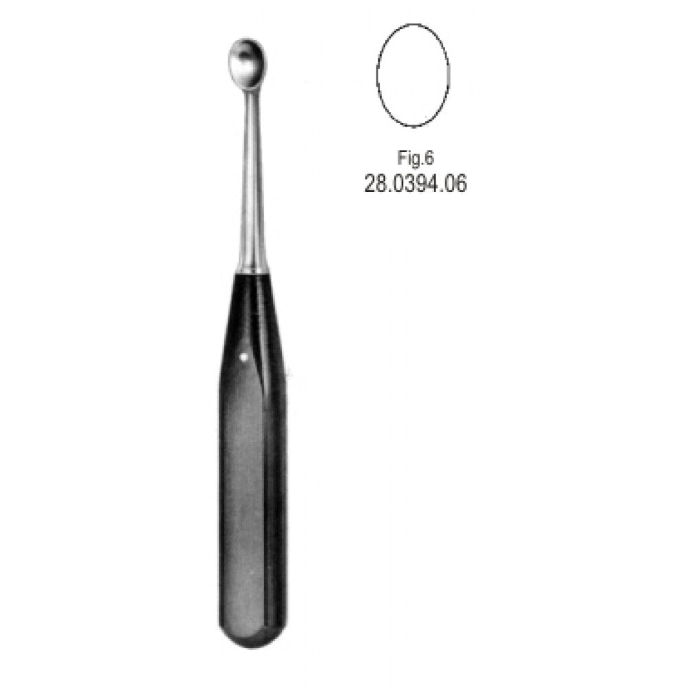 Volkmann Bone Curette Ferrozel 17cm Fig.6 – Surgix Instruments