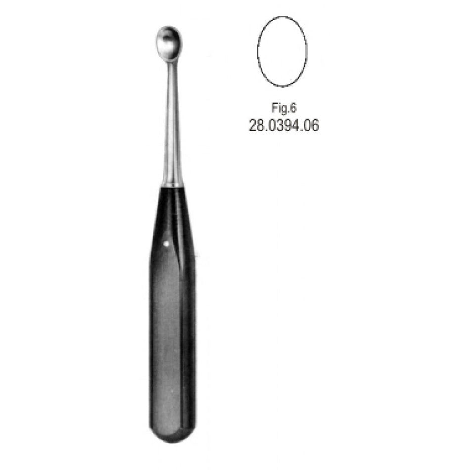 Volkmann Bone Curette Ferrozel 17cm Fig.6 – Surgix Instruments