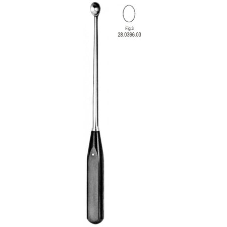 Volkmann Bone Curette Ferrozel 27cm Fig.3 – Surgix Instruments