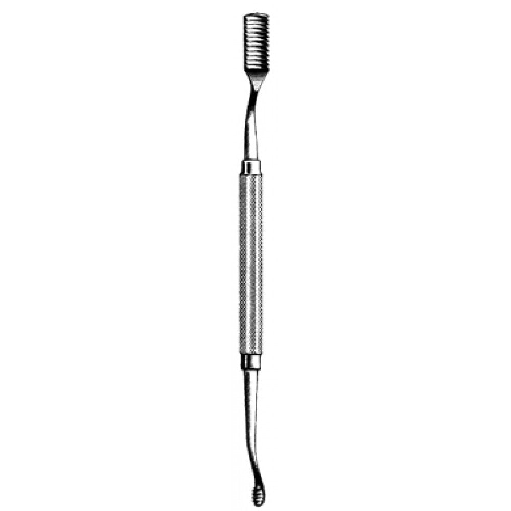 Miller Bone File Double-Ended regular cut 18cm Fig.14 – Surgix Instruments