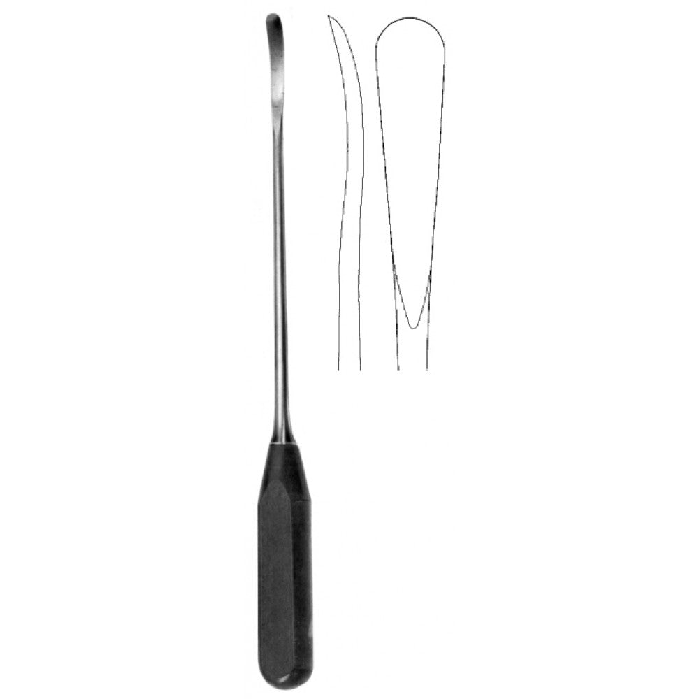Wagner Bone Raspatory with Flat Handle 17mm, 33cm – Surgix Instruments