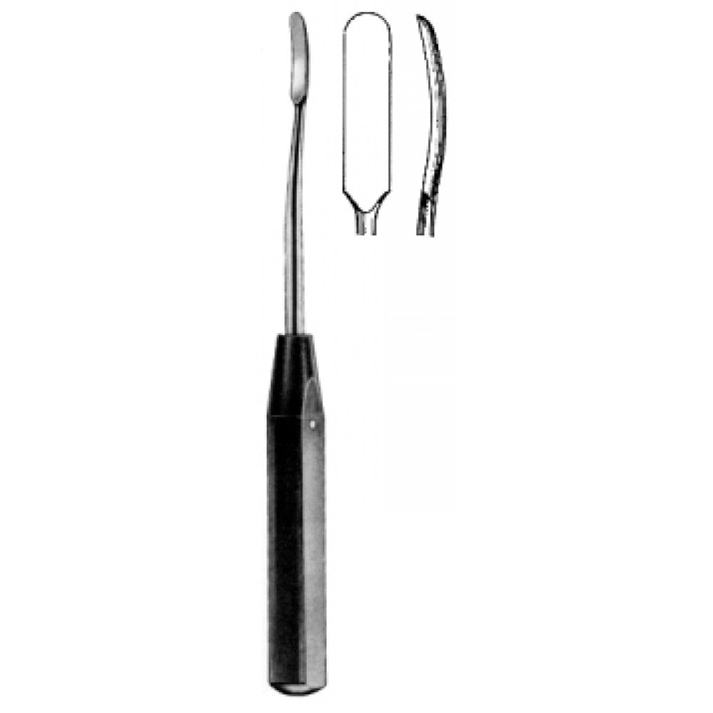 Periosteal Elevator with Fibre Handle 6mm, 19cm – Surgix Instruments