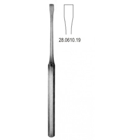 Key Periosteal Elevator (Rugine) 19mm, 19cm – Surgix Instruments
