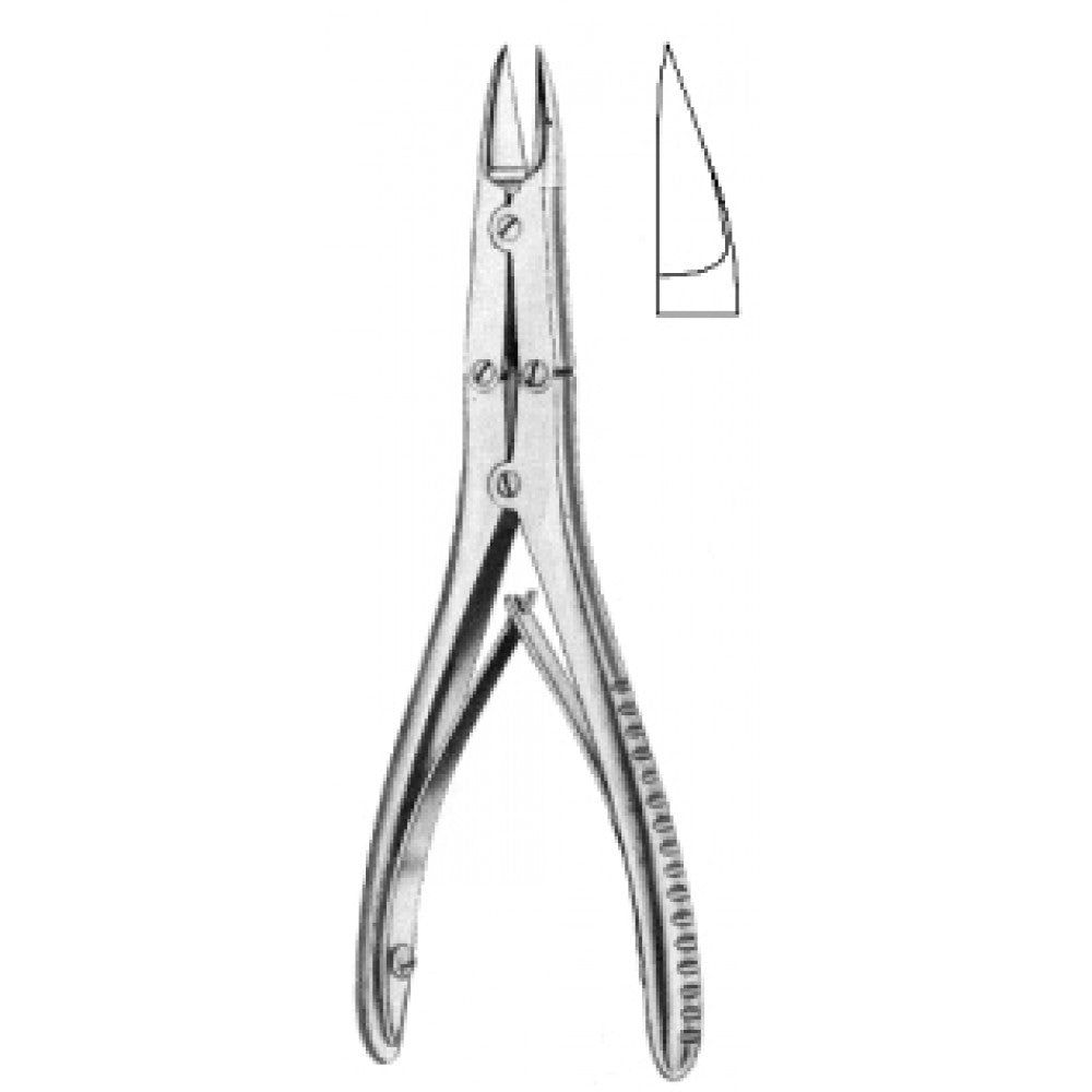 Bohler curved bone cutting forceps 15 cm – Surgix Instruments