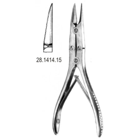 Straight bone cutting forceps 15 cm – Surgix Instruments