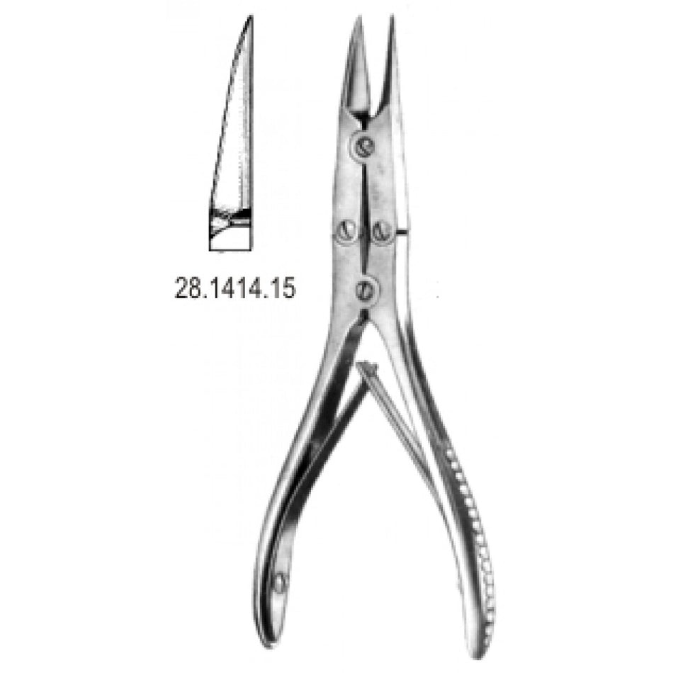Straight bone cutting forceps 15 cm – Surgix Instruments