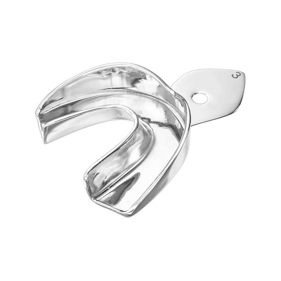 Impression tray, rim type, lower, L – Impression Trays For Impressions in Alginate and Silicone | Surgix Instruments