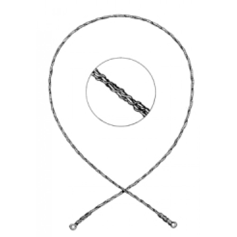 Olivecrona Gigli Saw wire x2 twist 50cm – Surgix Instruments, SKU 30.0042.50