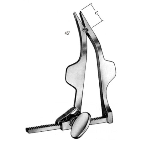 Cloward Laminia Spreader w/screw 110mm, 15cm – Surgix Instruments, SKU 30.0090.10