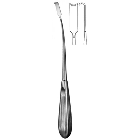 Holsher Nerve Root Retractor Curved 7 mm, 24 cm – Surgix Instruments