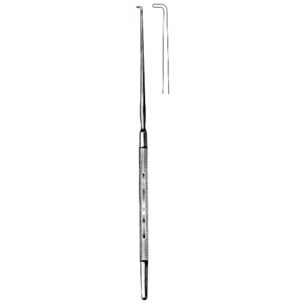 Adson Nerve Hook blunt 20cm – Surgix Instruments, SKU 30.0204.20