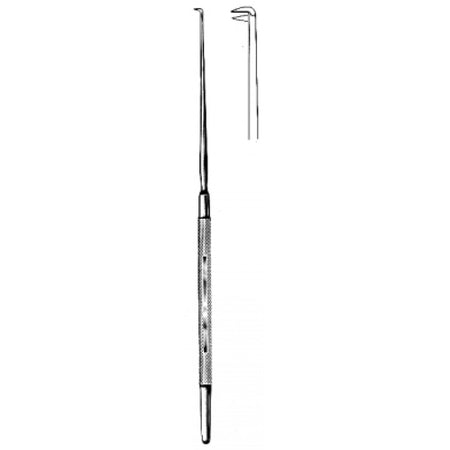 Adson Nerve Hook sharp 20cm – Surgix Instruments, SKU 30.0206.20