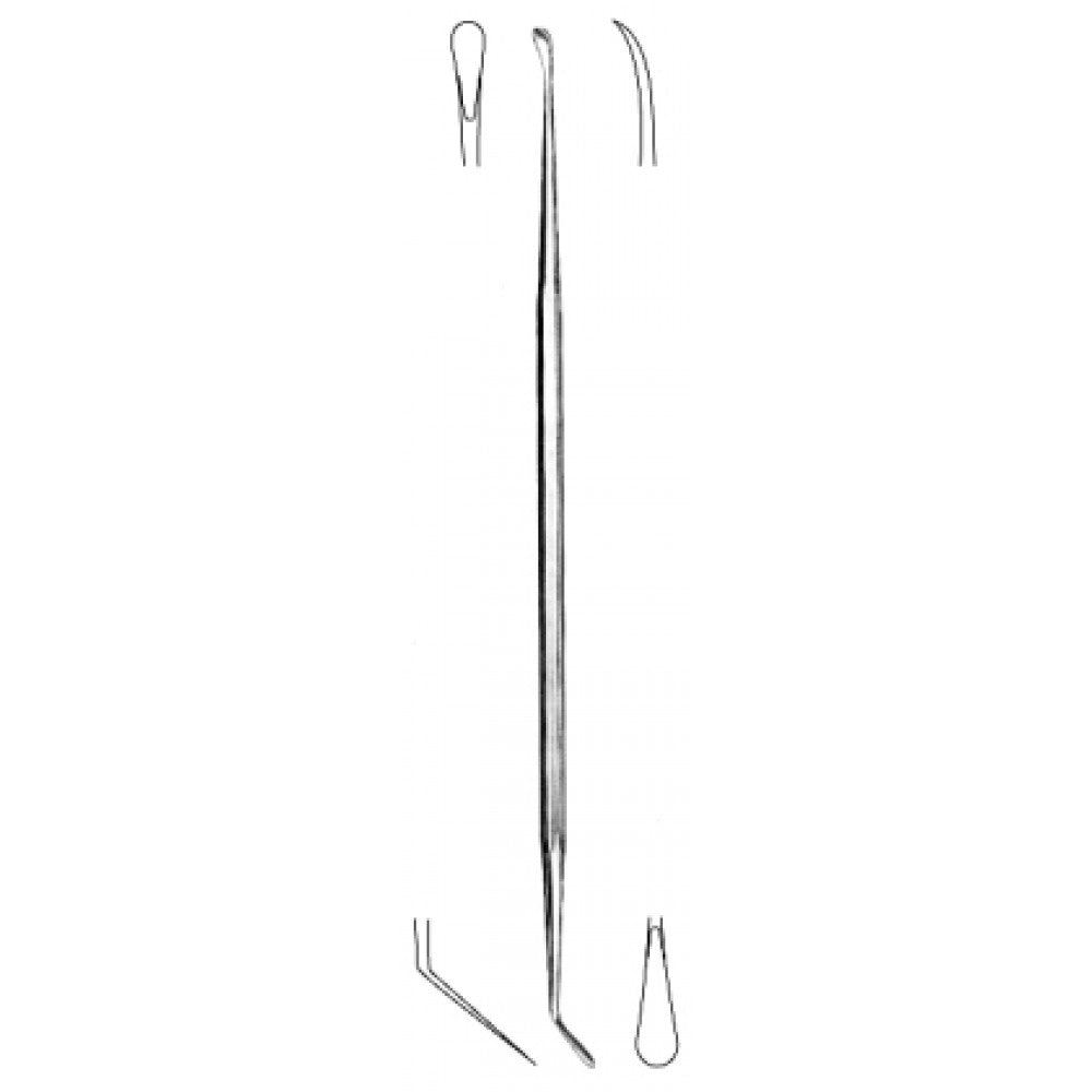 Milligan Dura Dissector double 21cm – Surgix Instruments, SKU 30.0260.21
