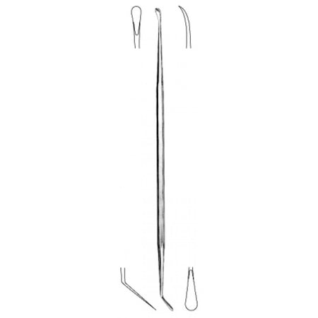 Milligan Dura Dissector double 21cm – Surgix Instruments, SKU 30.0260.21