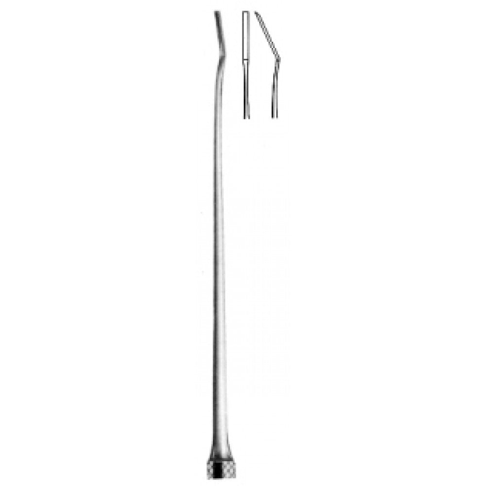 Yasargil Micro dissector angled 1.0mm, 18.5cm – Surgix Instruments, SKU 30.0406.02