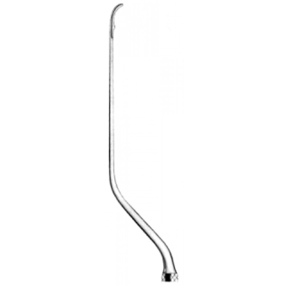 Koos Micro Vessal Knife angled blunt 19cm – Surgix Instruments, SKU 30.0434.19