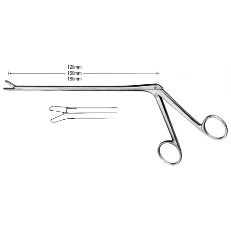 Cushing Lami. Rongeur Downward 3x10mm 15cm 45