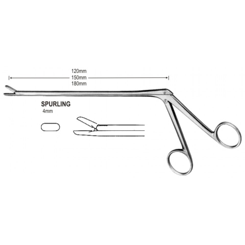 Spurling Lami-Rong Straight 4x10mm 12.5cm – Surgix Instruments, SKU 30.0560.01