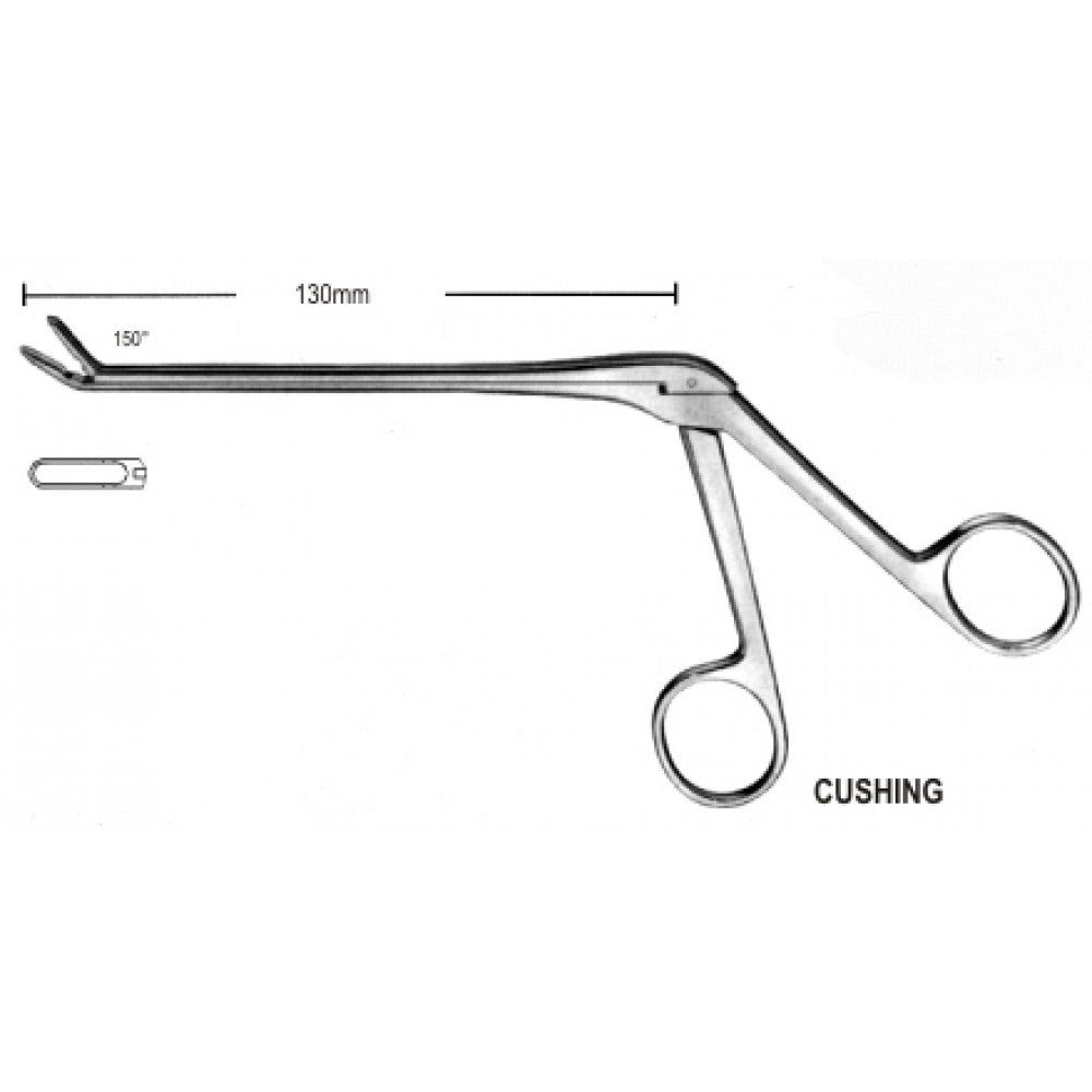 Cushing Laminectomy Rongeur ang.up 3mm, 13cm – Surgix Instruments, SKU 30.0602.03