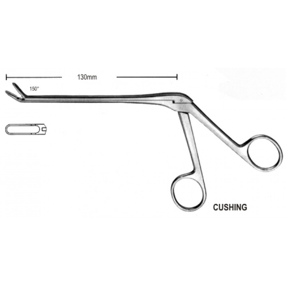 Cushing Laminectomy Rongeur ang.up 4mm, 13cm – Surgix Instruments, SKU 30.0602.04