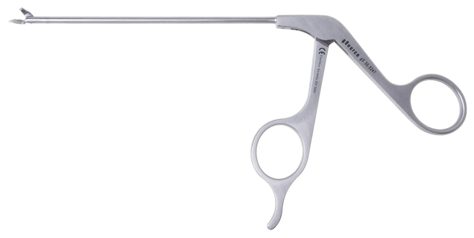 Arthroscopy Punch 5 1/2" Shaft, 45° Left, 3.5mm Diameter, Scoop Jaw, 1.6mm Bite