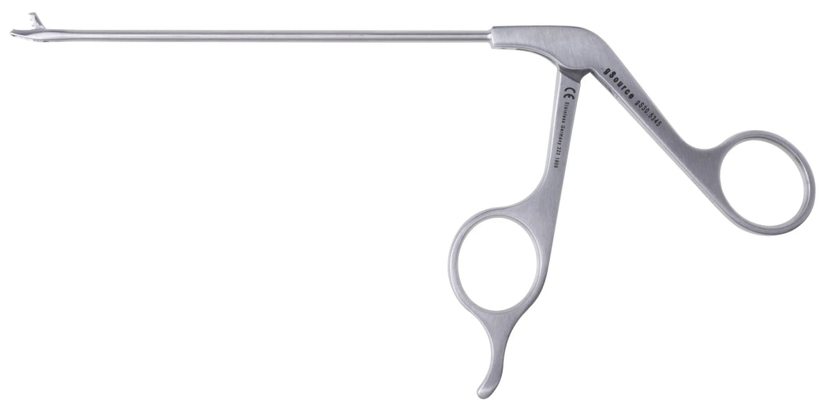 Arthroscopy Punch 5 1/2" Shaft, 15° Milled Up, 3.5mm Diameter, Wide Jaw Small, 2.5mm Bite