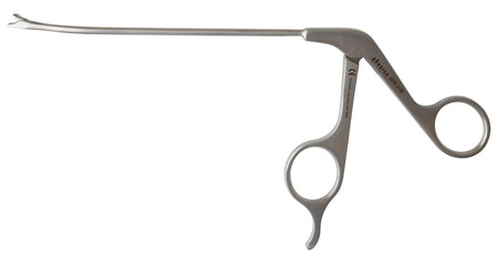 Arthroscopy Punch 5 1/4" Shaft, 30° Curved Right, 3.5mm Diameter, Wide Jaw Medium, 3.5mm Bite