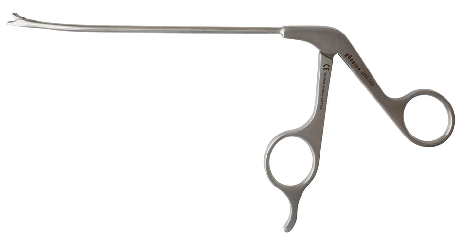 Arthroscopy Punch 5 1/4" Shaft, 30° Curved Right, 3.5mm Diameter, Wide Jaw Medium, 3.5mm Bite