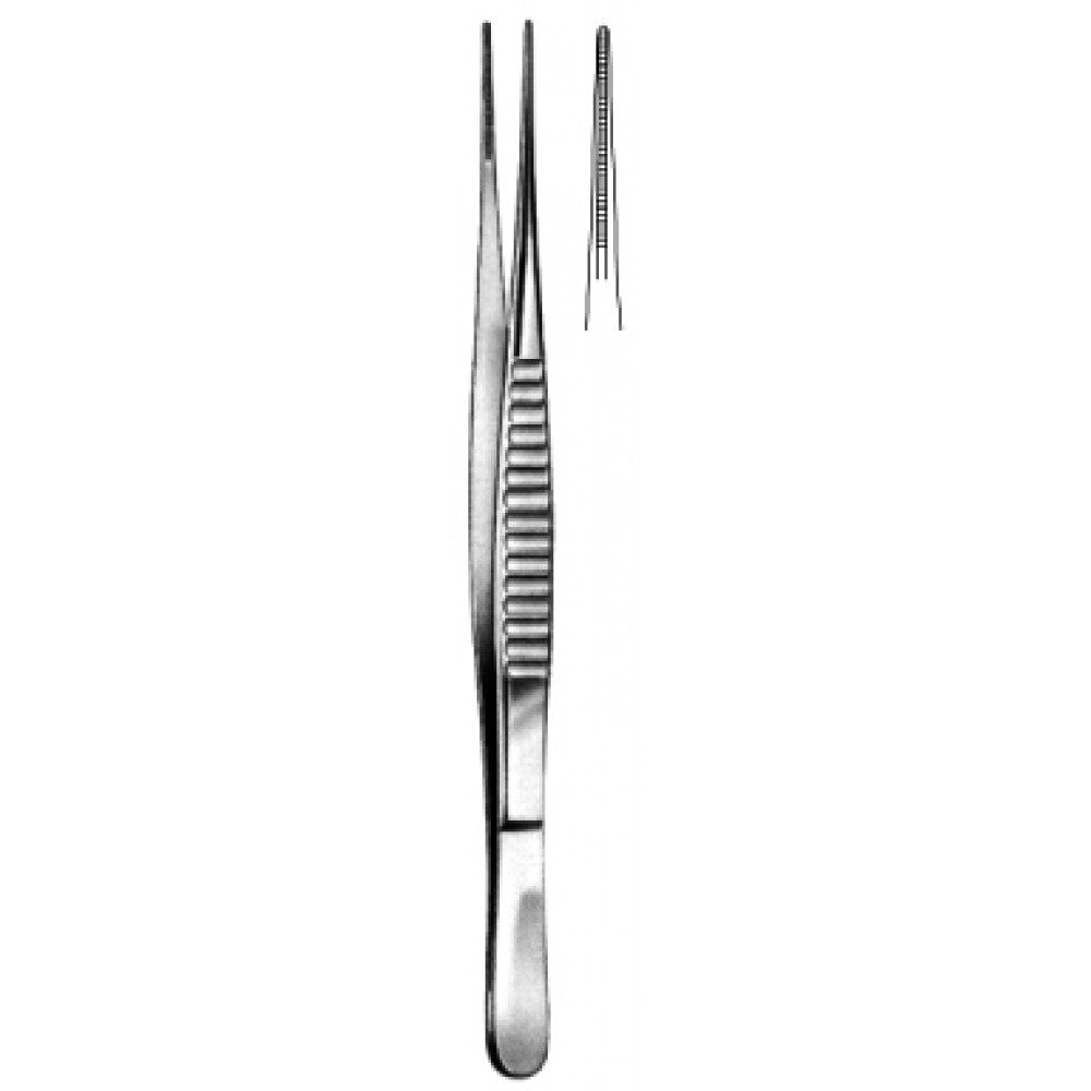 DeBakey Atraumatic Tissue Forceps 1.5mm, 16cm – Surgix Instruments