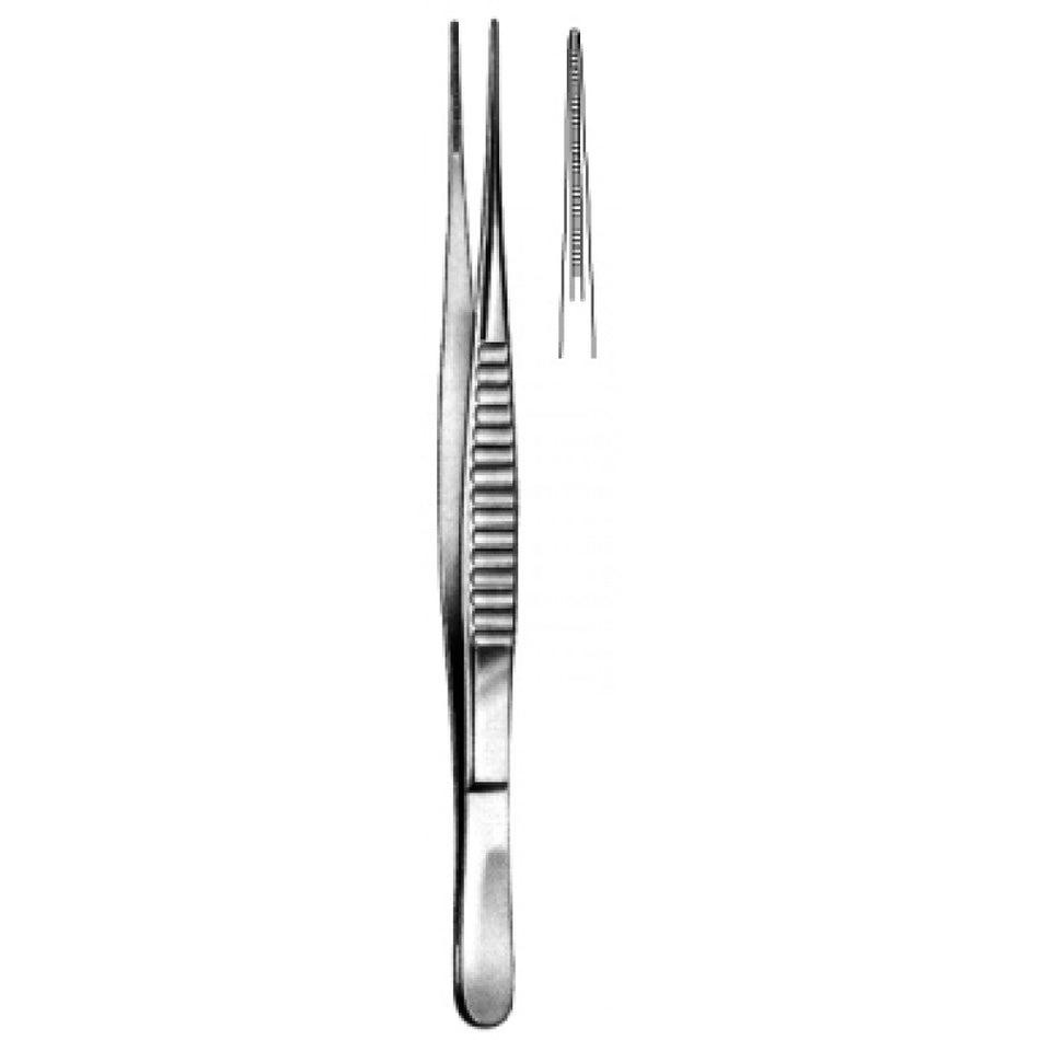 DeBakey Atraumatic Tissue Forceps 1.5mm, 20cm – Surgix Instruments