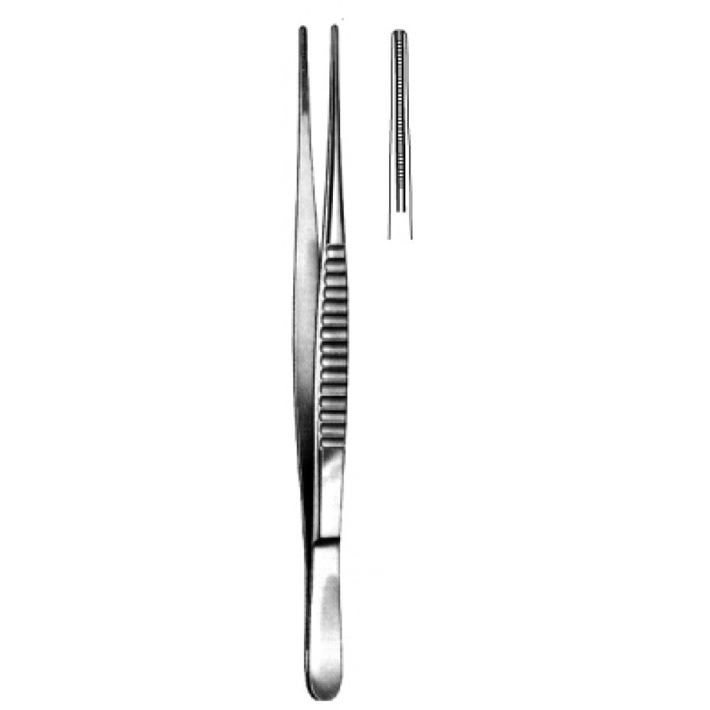 DeBakey Atraumatic Tissue Forceps 2mm, 20cm – Surgix Instruments