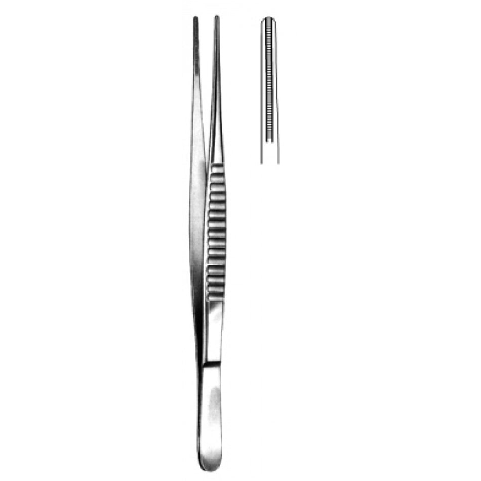DeBakey Atraumatic Tissue Forceps 2.7mm, 16cm – Surgix Instruments