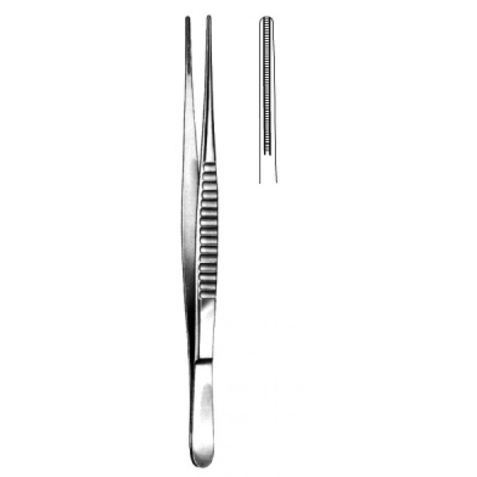 DeBakey Atraumatic Tissue Forceps 2.7mm, 30cm – Surgix Instruments