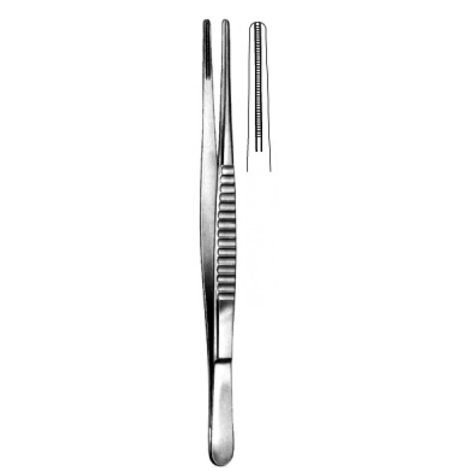 DeBakey Atraumatic Tissue Forceps 3.5mm, 16cm – Surgix Instruments