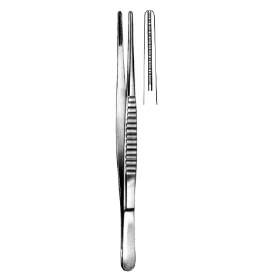 DeBakey Atraumatic Tissue Forceps 3.5mm, 20cm – Surgix Instruments
