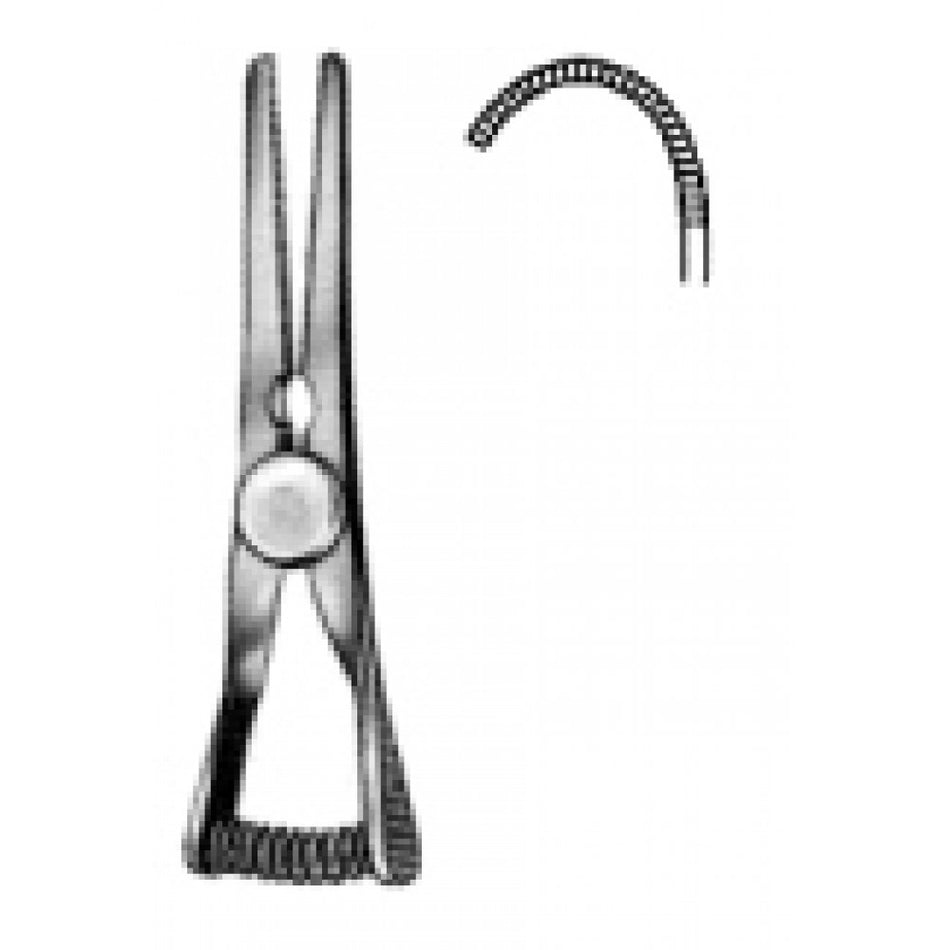 Weldon (Mini Glover) Buldog Clamp F/Curved 3.5cm – Surgix Instruments