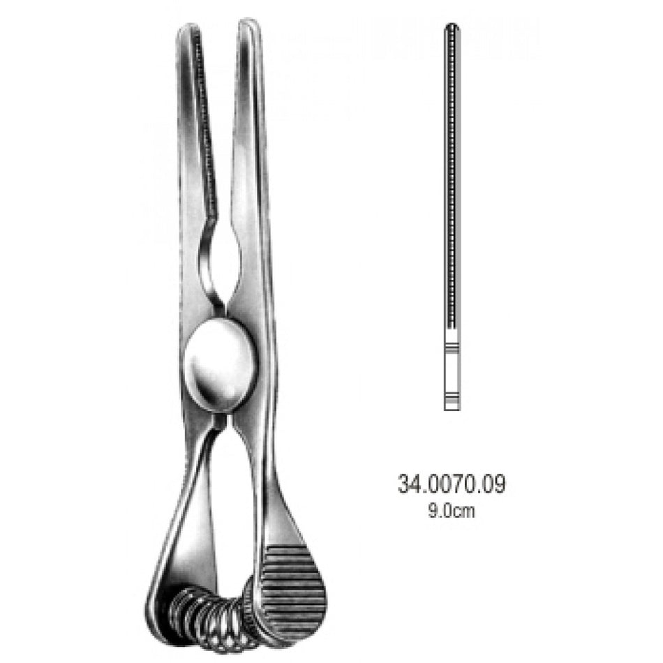 Glover Atraumatic Bulldog clamp Straight 9.0cm – Surgix Instruments