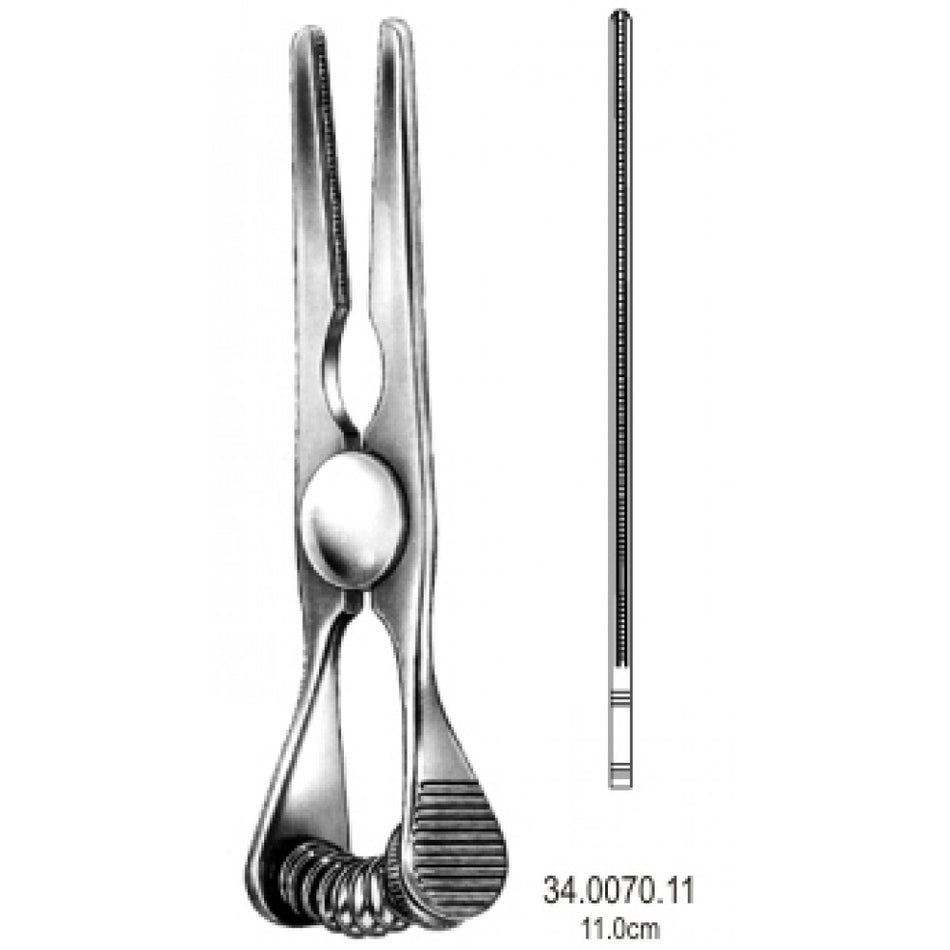 Glover Atraumatic Bulldog clamp Straight 11.0cm – Surgix Instruments