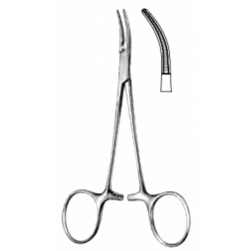 DeBakey Mosquito Atraumatic A/Forceps Curved 12cm – Surgix Instruments