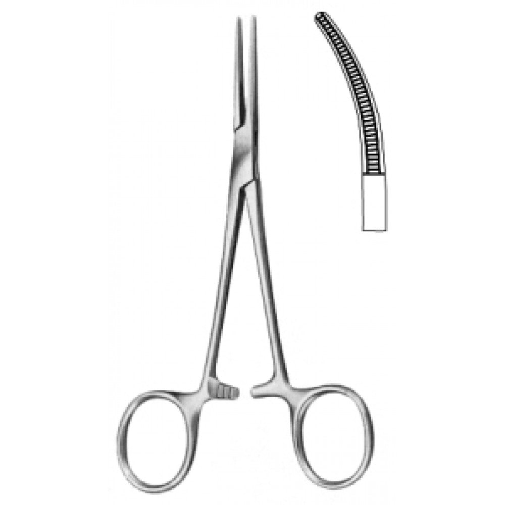 DeBakey Kelly Artery Forceps Curved 14cm – Surgix Instruments