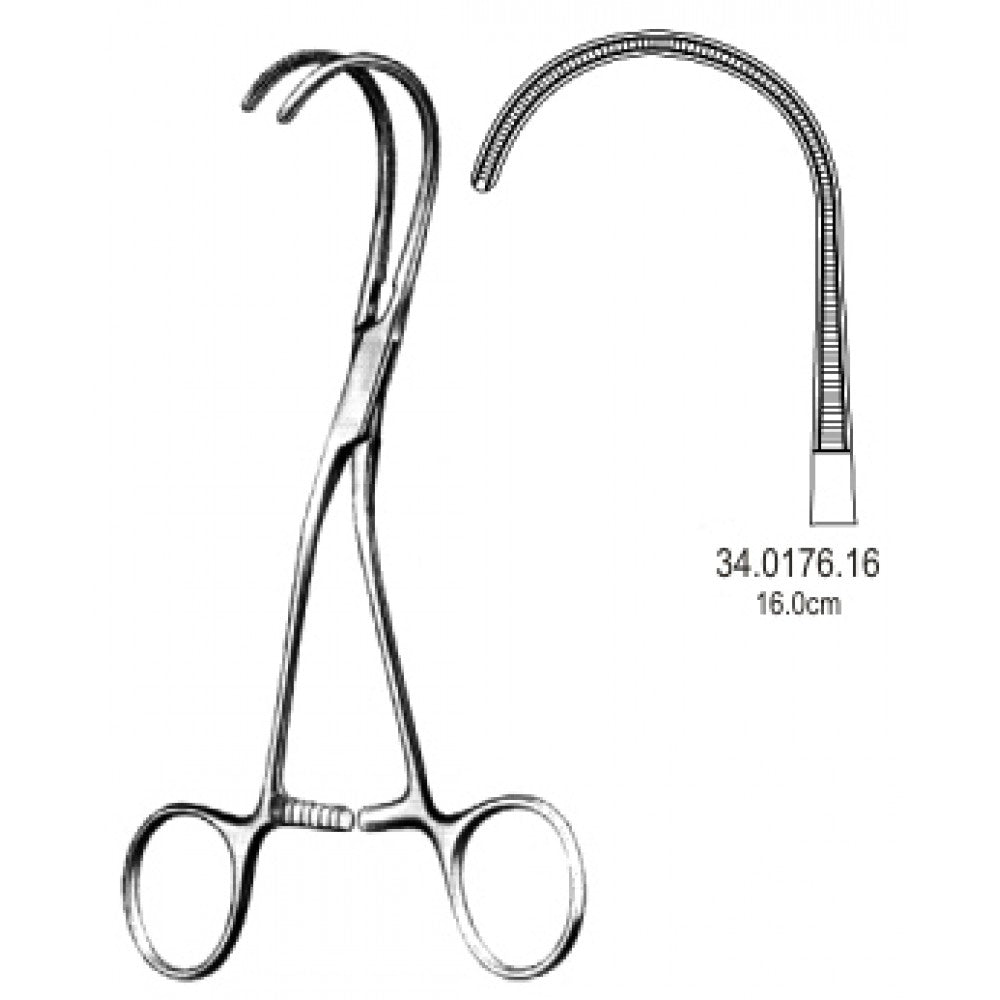 DeBakey Atraumatic Blood Vessel Forceps 16cm – Surgix Instruments