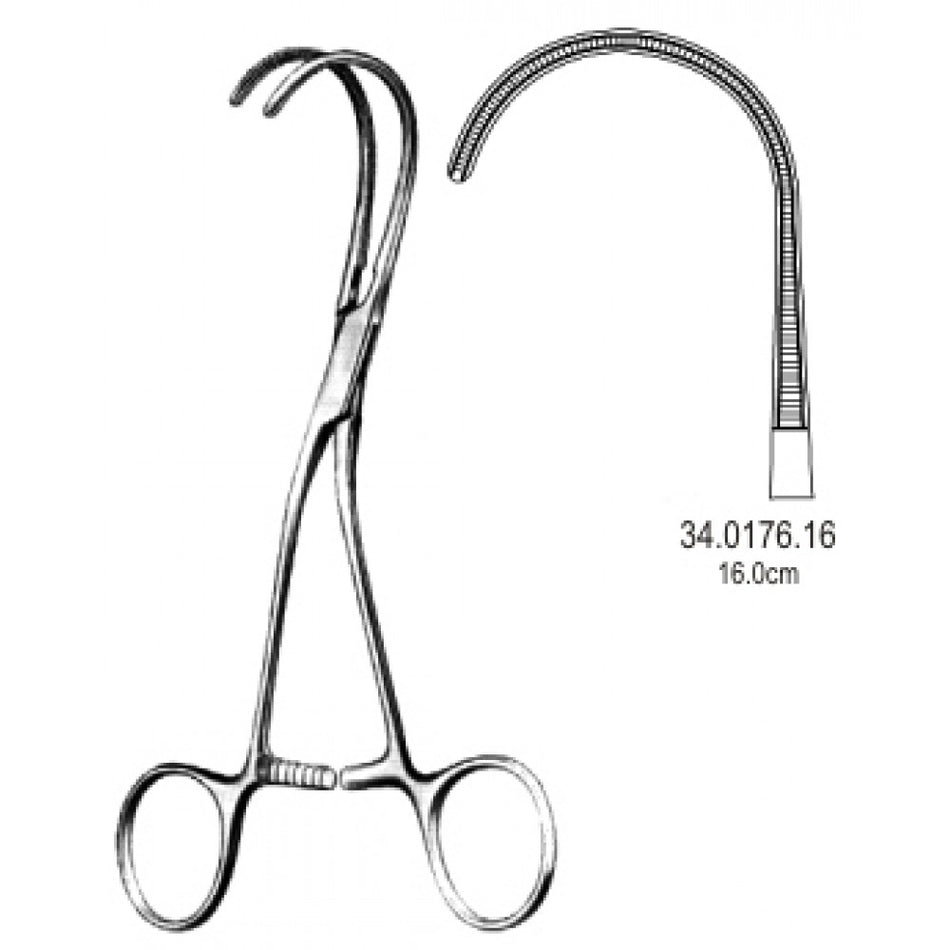 DeBakey Atraumatic Blood Vessel Forceps 16cm – Surgix Instruments