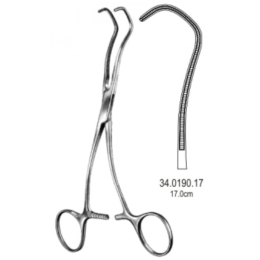Derra DeBakey Atraumatic Forceps 17cm – Surgix Instruments