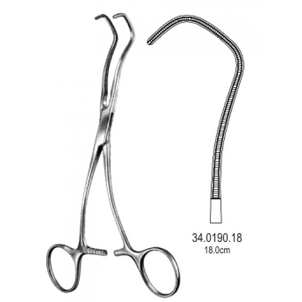 Derra DeBakey Atraumatic Forceps 18cm – Surgix Instruments